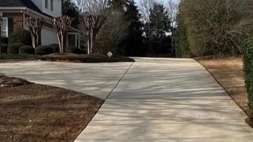 Driveway — after