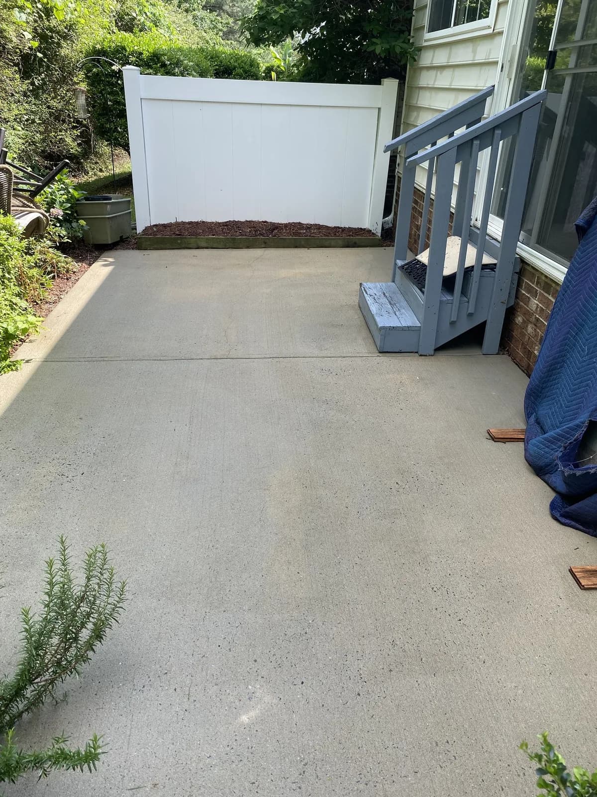 Patio — after