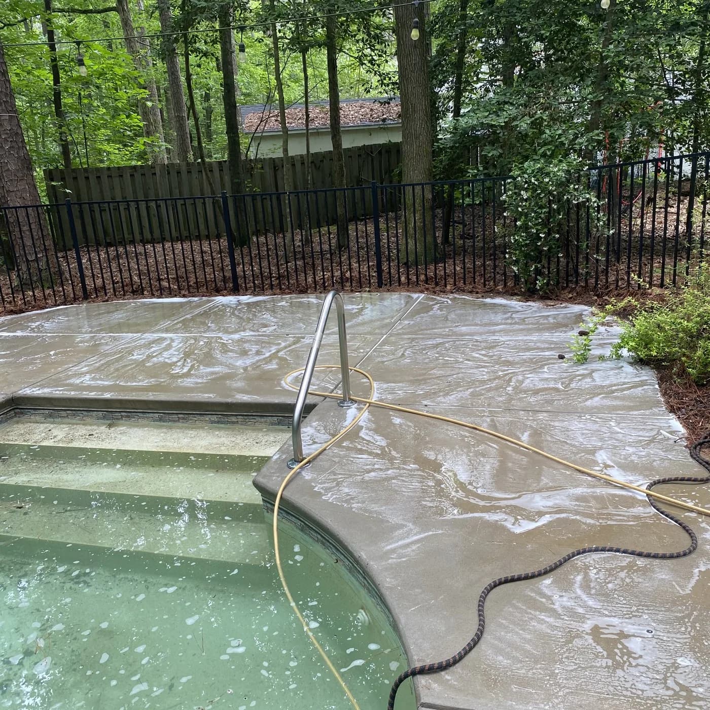 Pool Deck — after