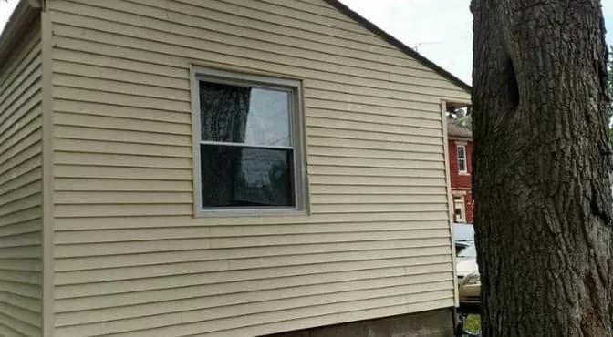 Siding — after