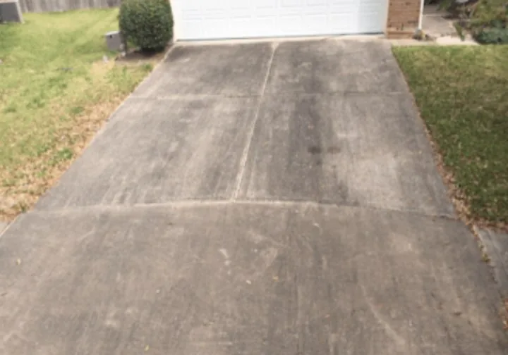 Driveway — before