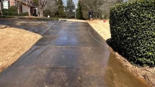 Driveway — before
